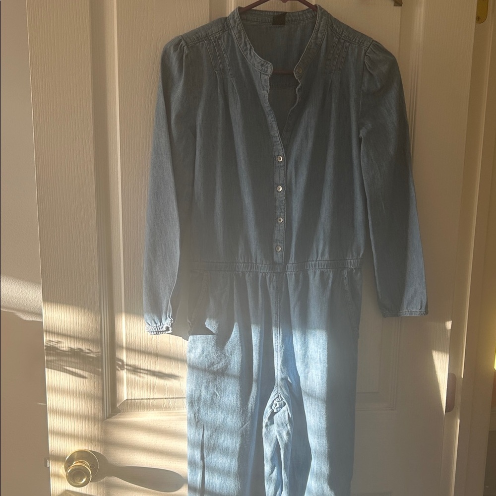 GAP Kids Blue Denim One Piece